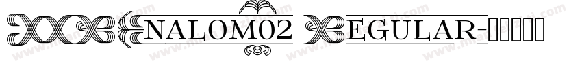 FRUnalomW02 Regular字体转换